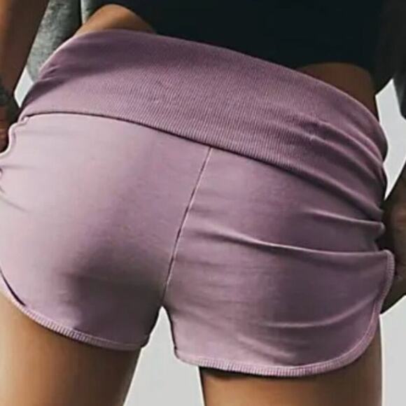 🆕FP Movement Limitless Shorts Faded Mauve SZ L NWOT - Picture 2 of 7